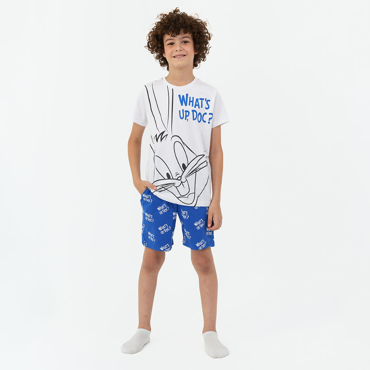 Kids Bunny Pyjama Short Set