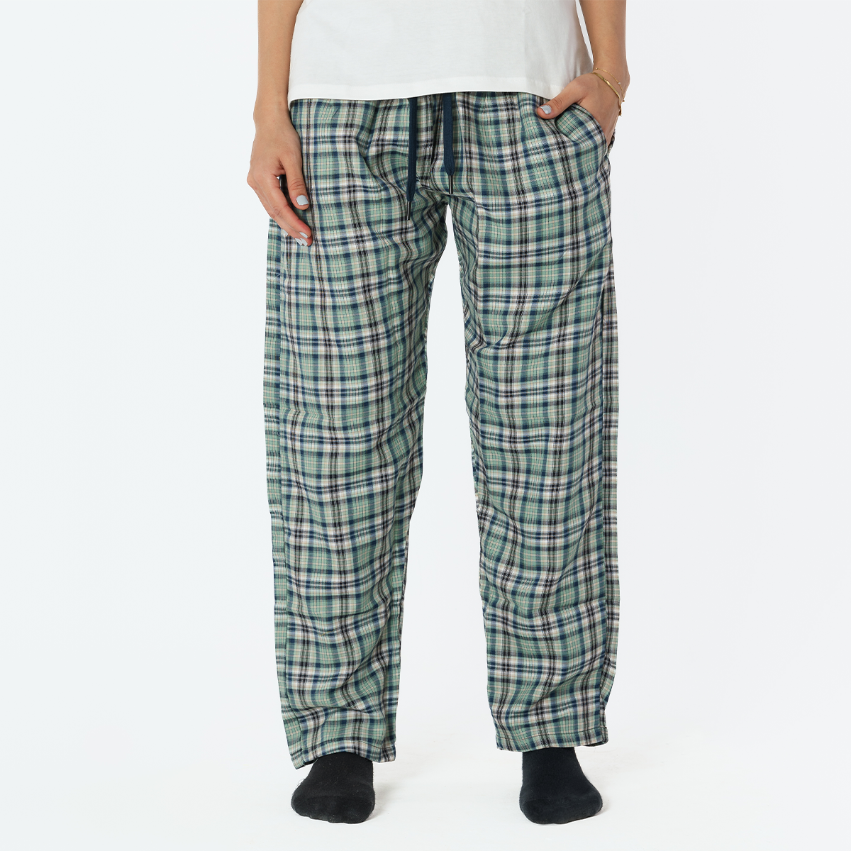 Pistage Plaid Pyjama Pants set