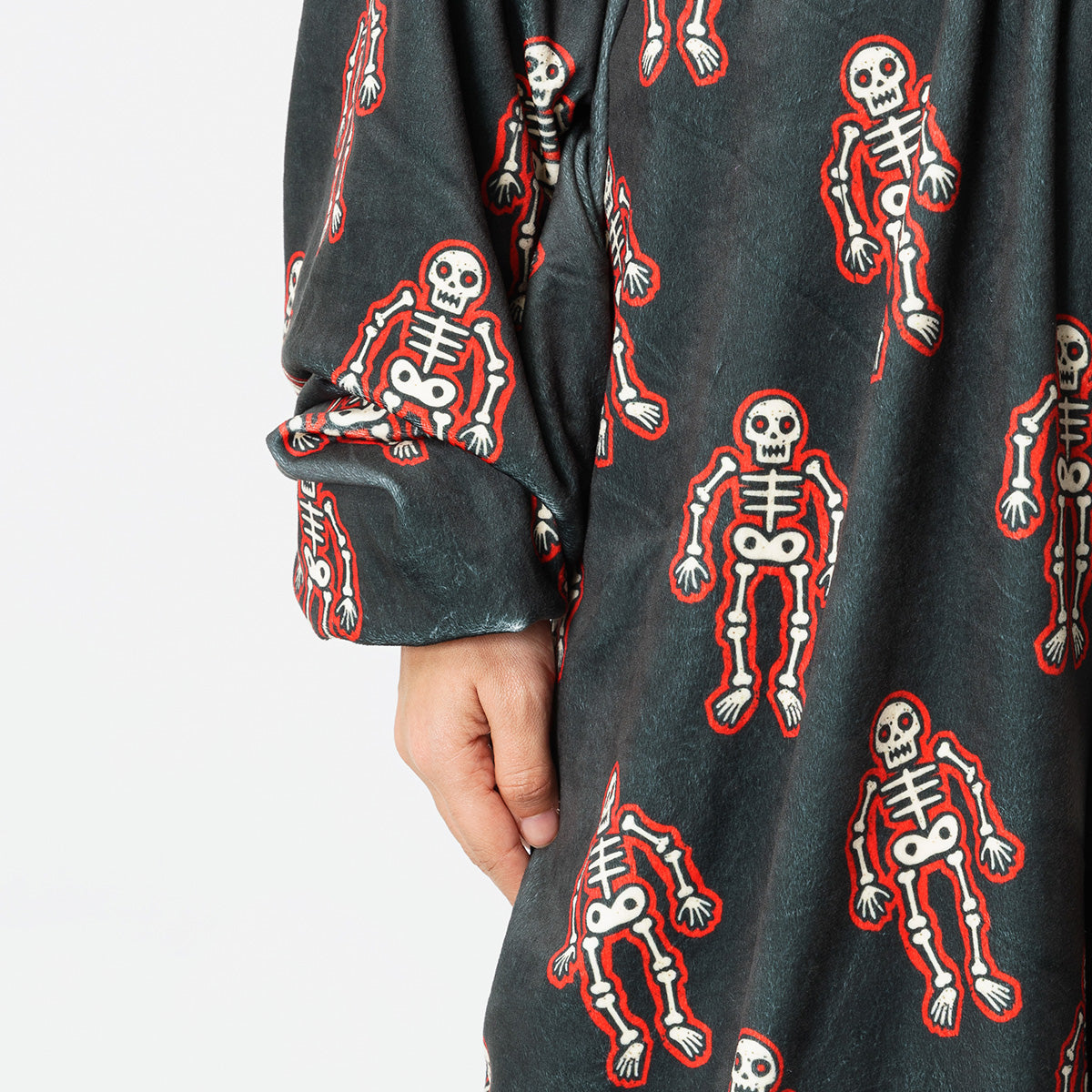 SKELETON PATTERN ONESIE